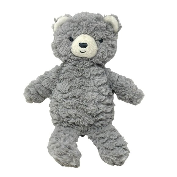 CARTER'S Just One You Gray Bear Plush Sewn Eyes - Picture 1 of 5